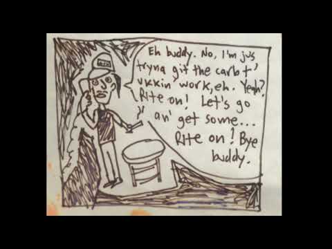 GORD HIGH "Parkdale Hi-Fi track 18" (cassette) with Marc Robitaillle comix