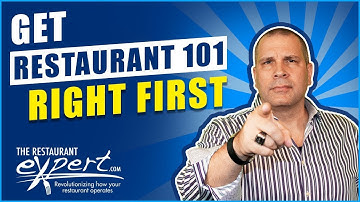 Restaurant 101 Comes First in Running a Restaurant - Restaurant Management Tip #restaurantsystems