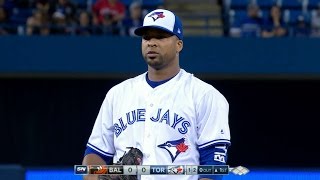 BAL@TOR: Watch Liriano's 10 K's in 10 seconds
