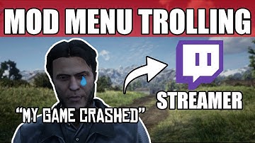 Trolling a Streamer with Mods on Red Dead RP