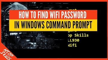 How to find saved password by using Command prompt