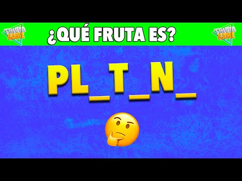 Adivina La Fruta