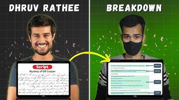 🔥I Write Full Script Like Dhruv Rathee in 30 Minutes
