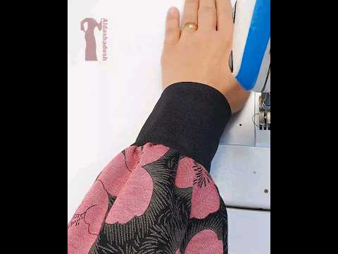 طريقة خياطة ك م ابو البزمة  