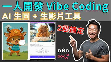 一人用 Vibe Coding 2週開發 AI 生圖生影片工具:Sora2 + Veo3 + n8n 完整整合