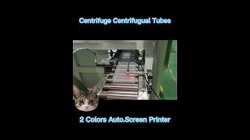 Centrifuge Centrifugual Tubes 2 Colors Automatic Screen Printing Capping Machine Mechanical Driven