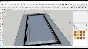 Hướng dẫn vẽ cánh tủ tân cổ điển có huỳnh trong sketchup 2021 đến 2010