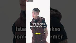Rapper Island Boy Takes Home Transformer Can’t Believe What Happened Next #shorts