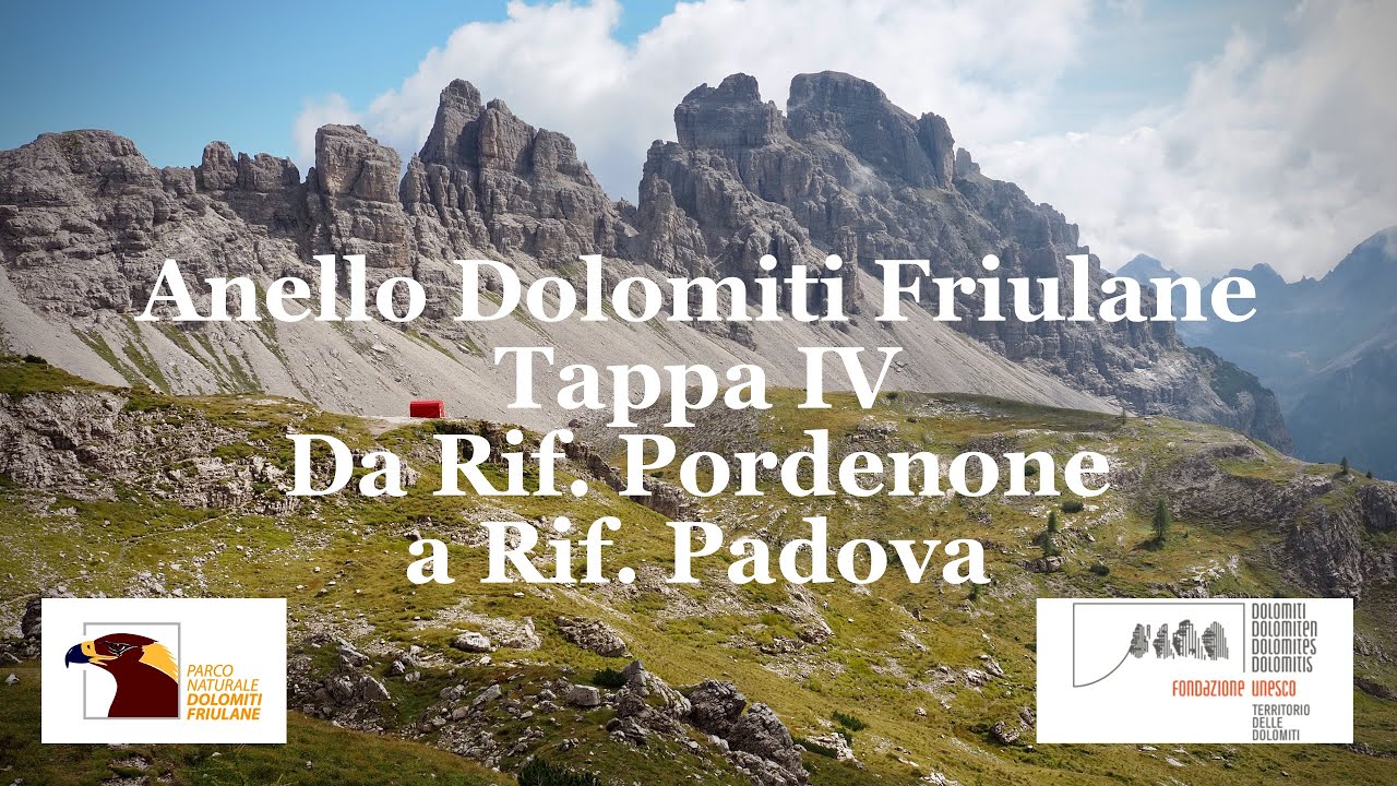 Anello Dolomiti Friulane - Tappa IV - Da Rif. Pordenone a Rif. Padova