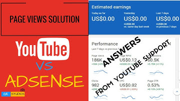 Adsense and Youtube Pageviews not Updating correctly | Youtube Support Team Answer 2017