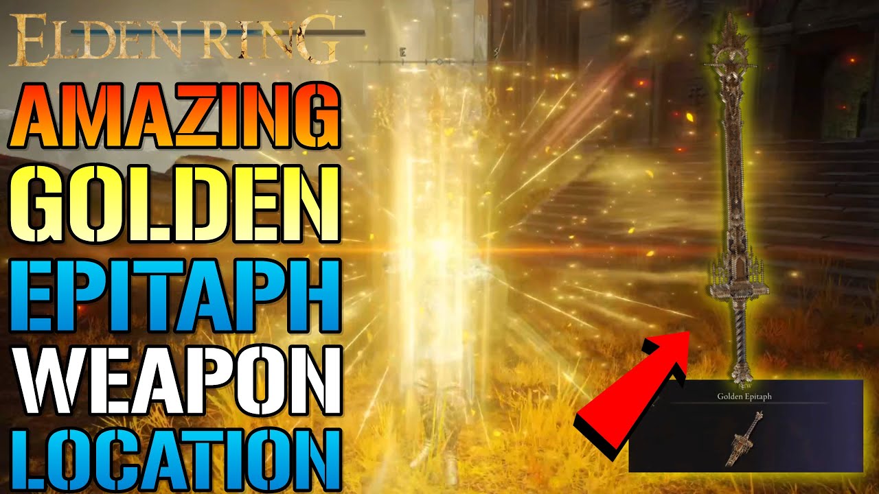 Elden Ring AMAZING Holy WEAPON! BUFFS You & Your Allies! GOLDEN