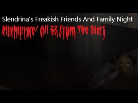 Slendrina's Freakish Friends and Family Night by Buttery Stancakes - Game  Jolt