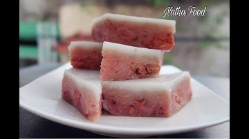 Bánh chuối hấp đỏ Miền Tây, công thức gia truyền ít ai chia sẻ || Natha Food