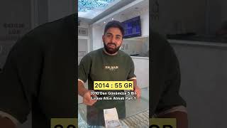 2010Dan Günümüze 5 Bin Liraya Altın Almak Part 1