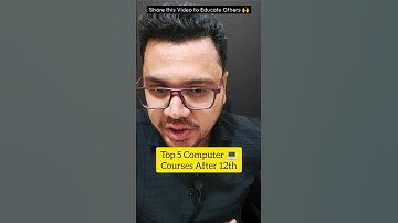 Best Computer Courses After 12th | By Sunil Adhikari #shorts #career