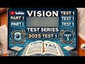 VisionIAS Test Series live Explanation Test-1(Part-3) #upsc #drishtiias #ias #ips #irs #lbsnaa #cse