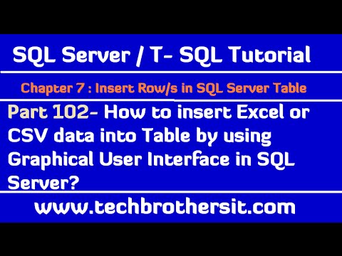 Insert into sql