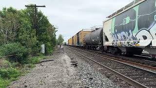 NS 11K from 5/5/24 passing Trobe West from 1 to 2 at the interlock.