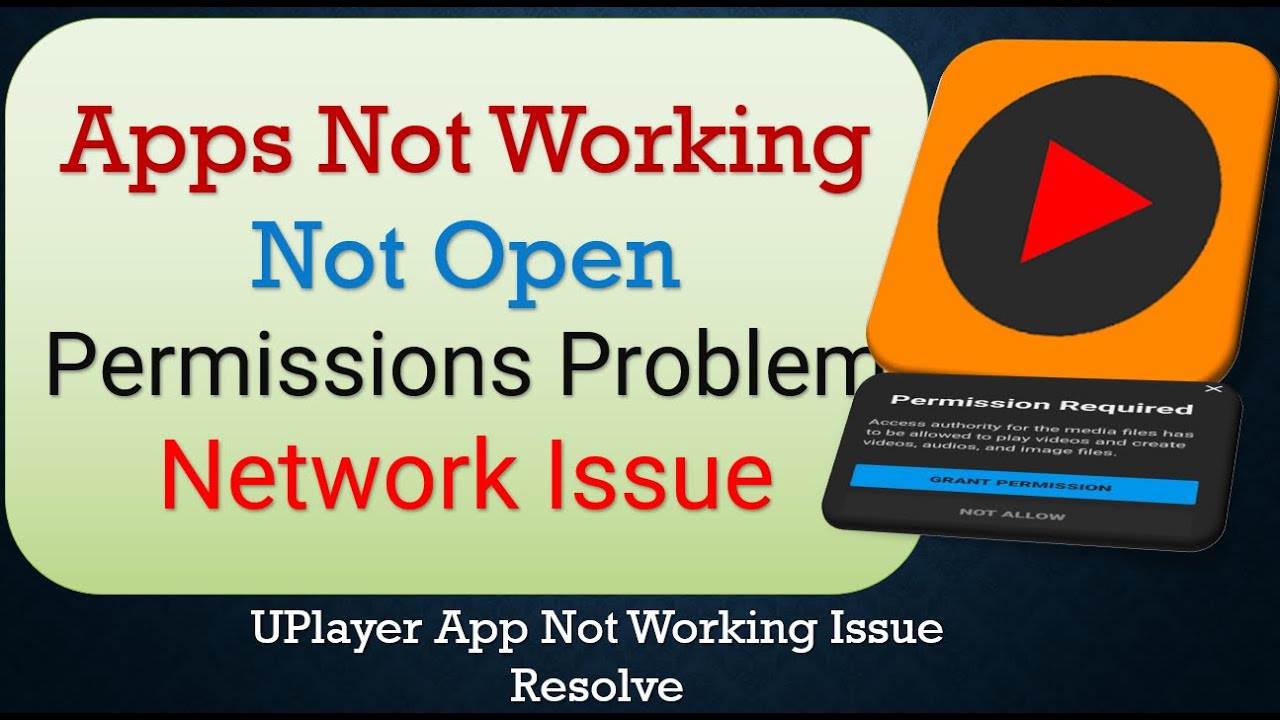 How To Fix UPlayer App not working | Not Open | Space Issue | Keeps ...