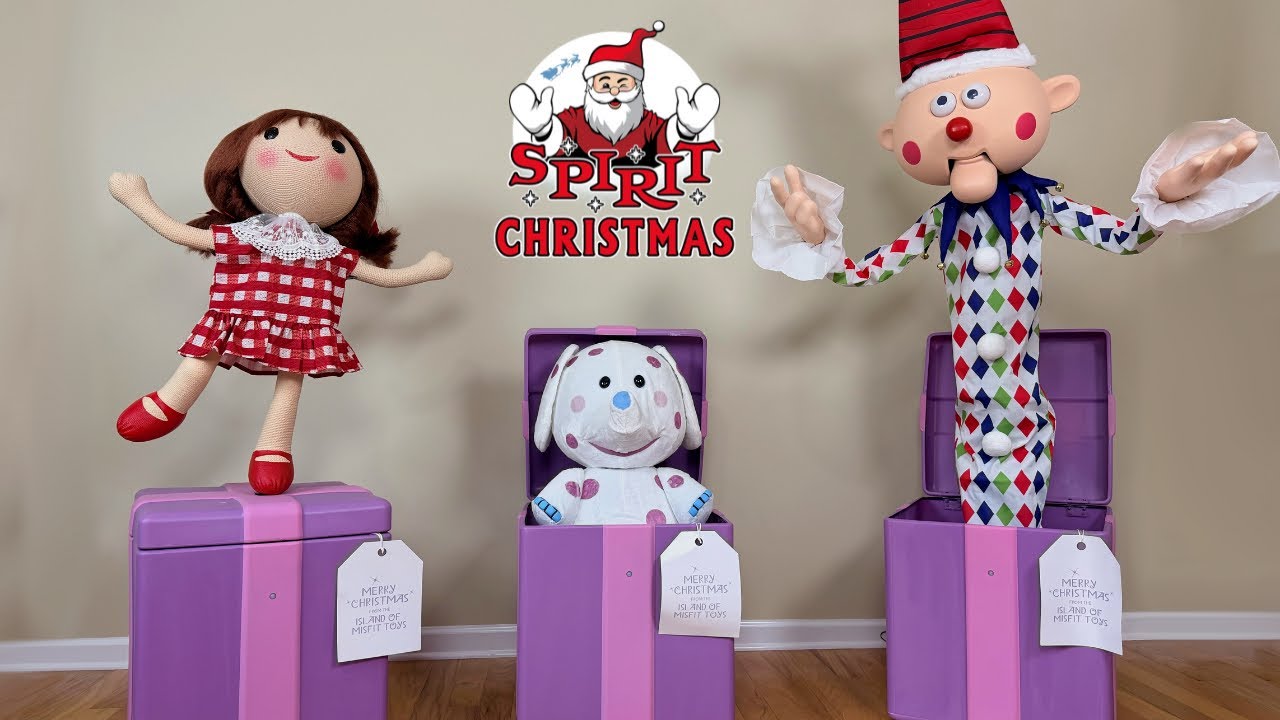 Распаковка Misfit Animatronics 2025 Spirit Christmas