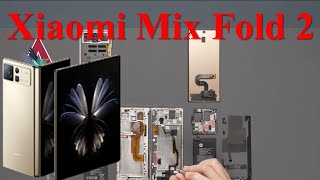 How to open Xiaomi Mix Fold 2 | How to disassembly and setup back | Xiaomi Mix Fold 2