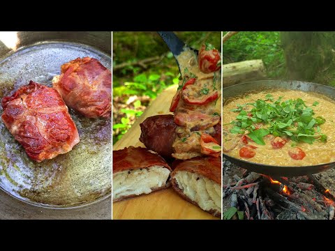 Video: Ua Noj Cod Fillet Hauv Pesto Thiab Parma Nqaij Npua