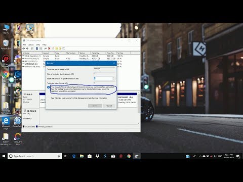 How To Shrink C Drive Partition Windows 10/8/7 How To Shrink C Drive Partition Windows 10/8/7