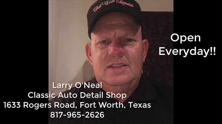 Larry O'neal Classic Auto Detail Shop