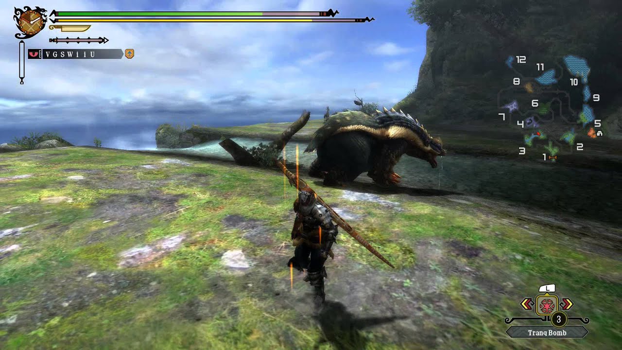 monster hunter 3 pitfall trap