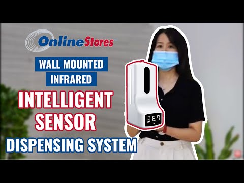Wall Mounted Infrared Intelligent Sensor Dispensing System