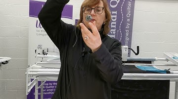 Adjusting the tension for Magna Bobbins on a Handi Quilter longarm Quilting machine