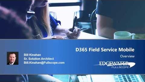 Microsoft Dynamics 365 Field Service Mobile App Demo