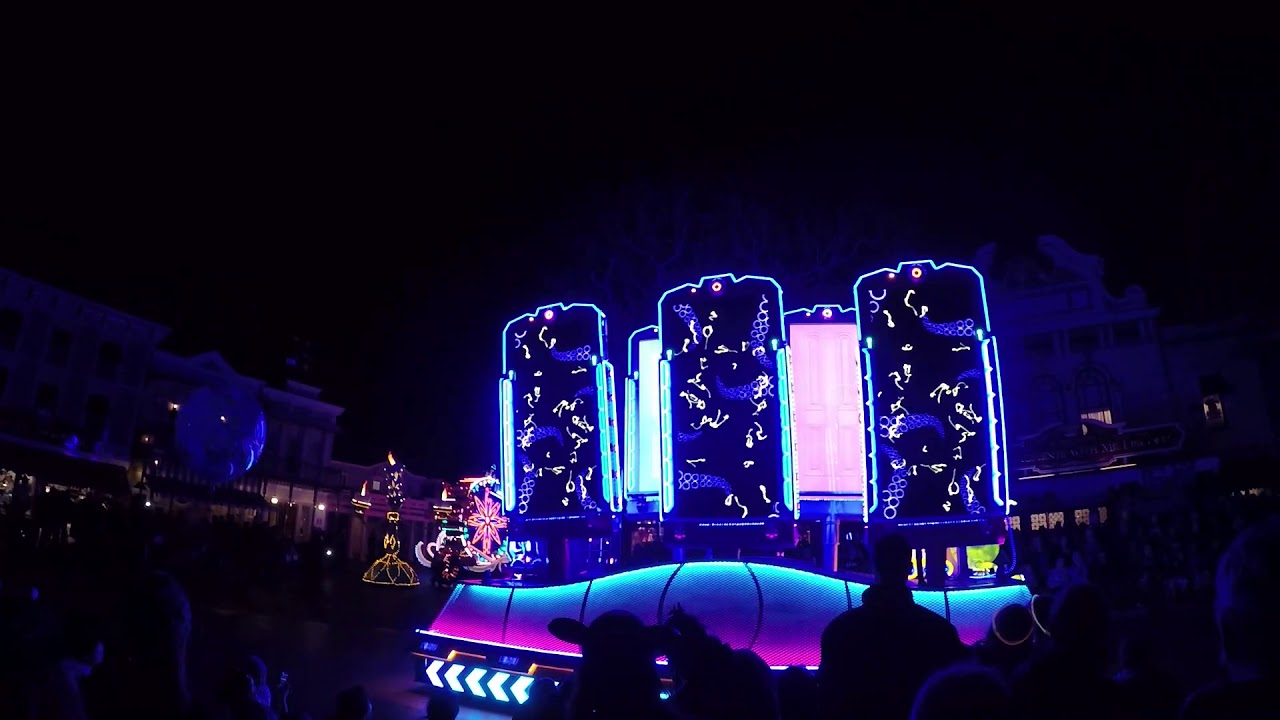 January 29th 2016 Disneyland Paint the Night Parade