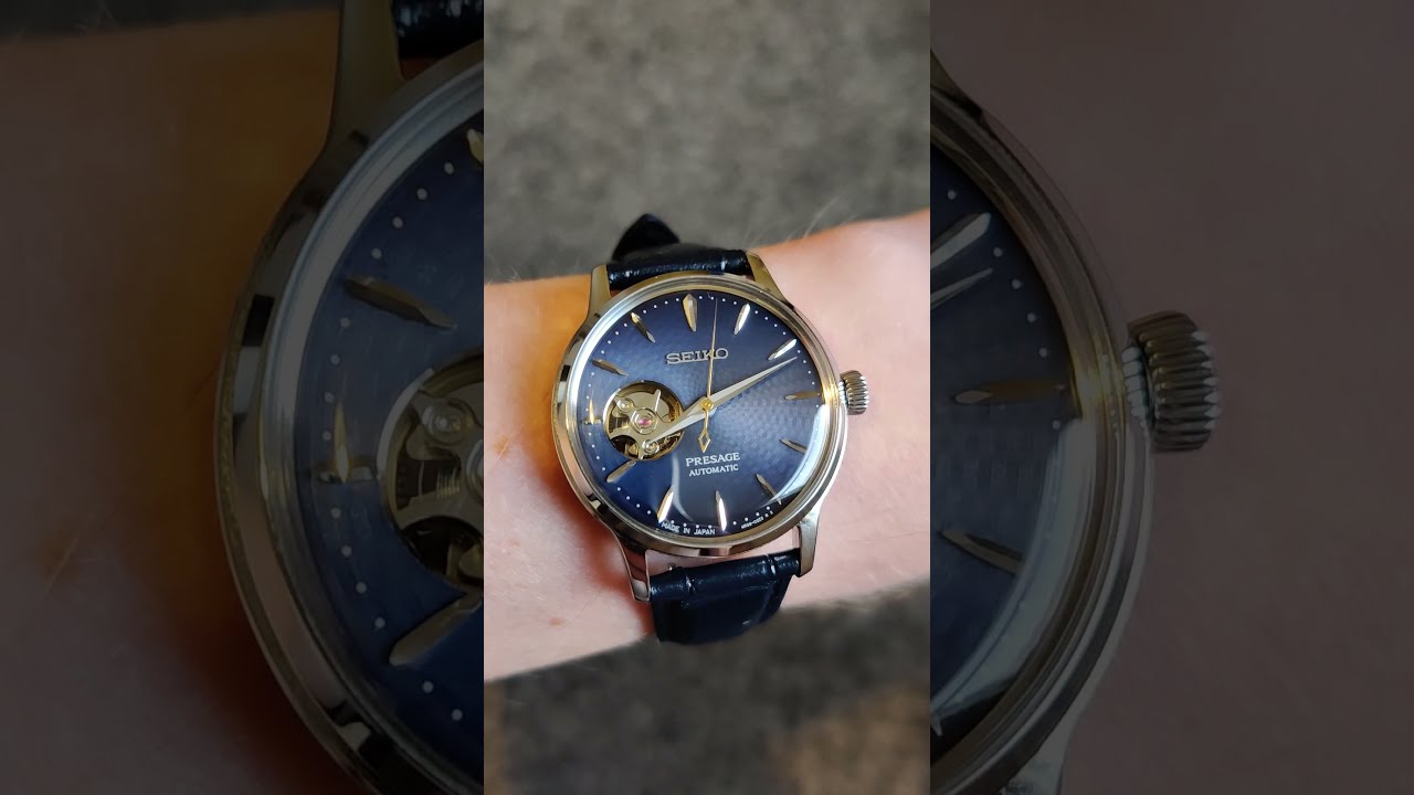 Seiko Presage Blue Moon (SSA785J1) - YouTube
