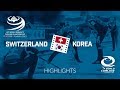 HIGHLIGHTS: Switzerland v Korea - semi-final - LGT World Women&#39;s Curling Championship 2019
