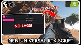 [ NEW ] Universal RTX Script OP - ROBLOX SCRIPTS - Insane Graphics with No Lags!