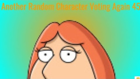 Another random Character Voting Again 45