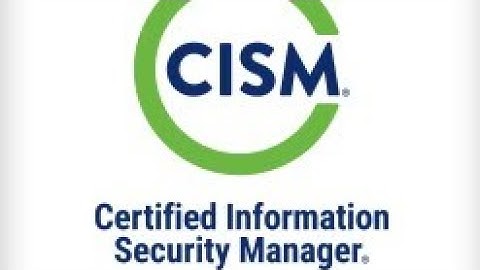 7 Identity Management ISACA CISM COURSE DOMAIN 1 INFORMATION SECURITY GOVERNANCE