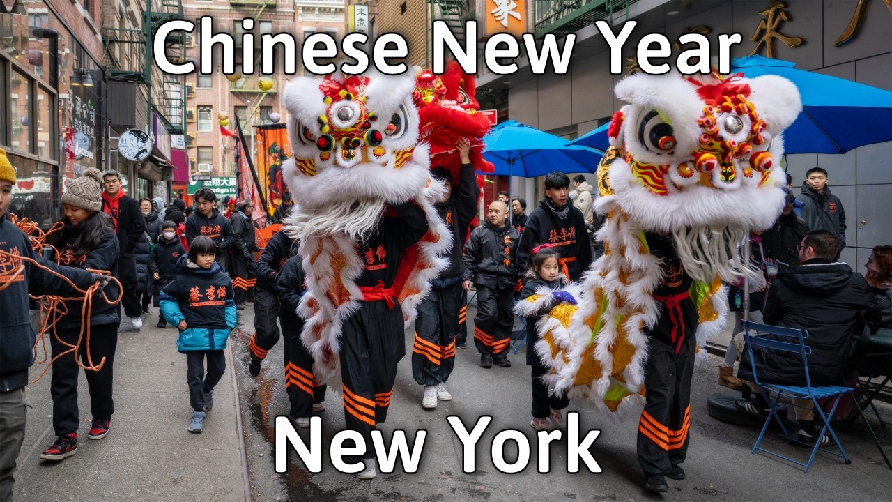 New York City: Chinese New Year 2025, Chinatown, Year of the Snake 🐍 Super Saturday | 4K