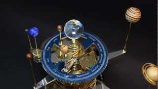 My Orrery - In Brass, Aluminum, Acrylic, Corian and Exotic Woods