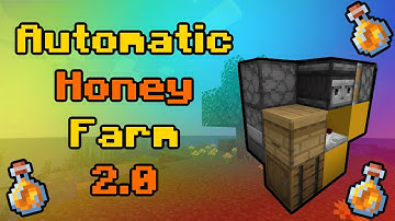 Simple Automatic Honey Farm 2.0 (Minecraft 1.17+)