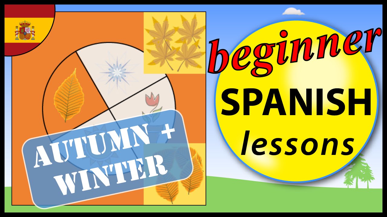 how to write autumn in spanish winter in spanish