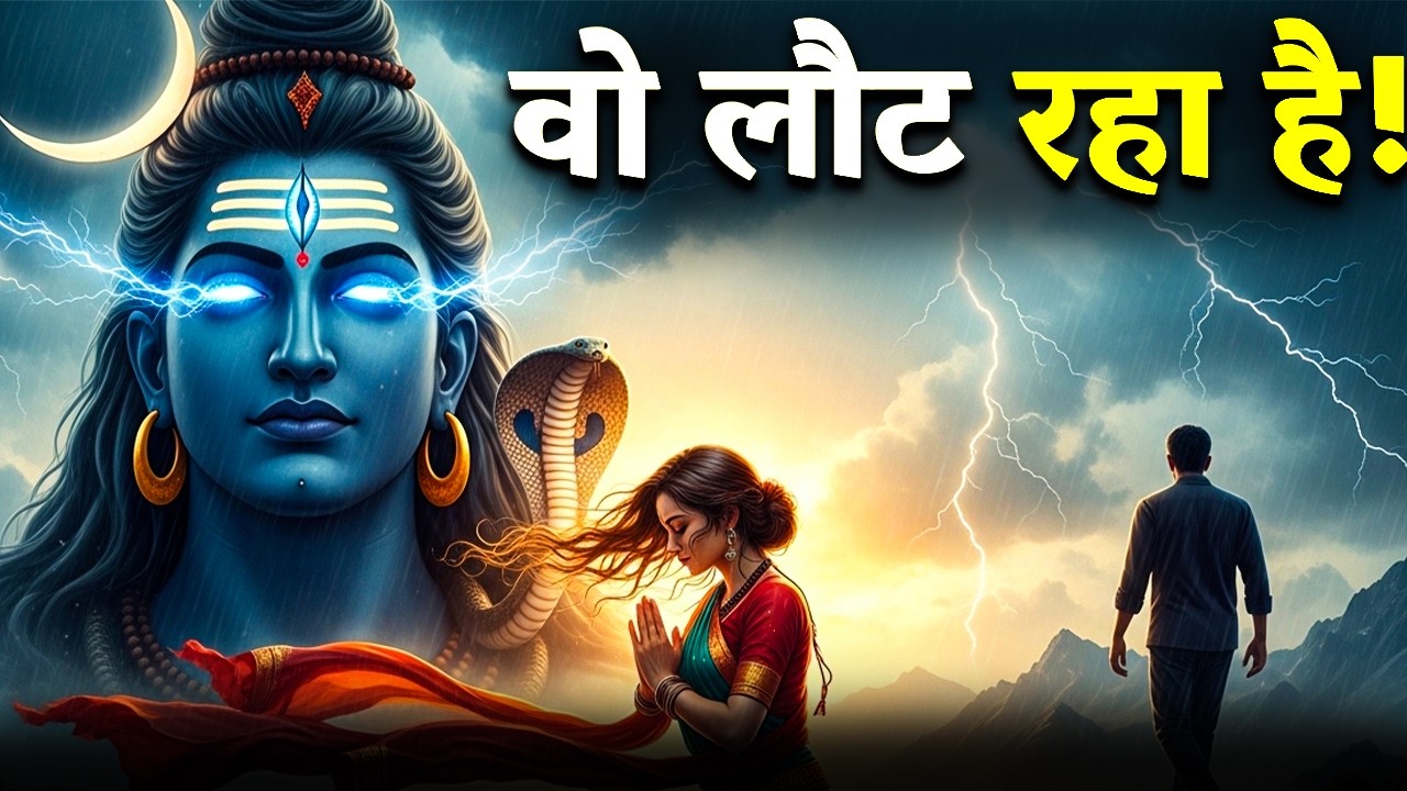 ✅Mahadev ji ka Sandesh : बड़ी खुशख़बरी..! वो लोट कर आ रही है..? Shiv Vani
