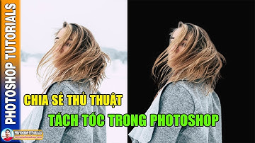Chia Sẻ Thủ Thuật Tách Tóc Trong Photoshop 🔴 MrTriet Photoshop Tutorials