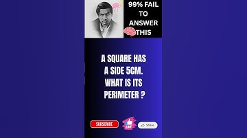 Only 1% Can Solve This! Find the perimeter !#riddles #brainteaser #shorts #viral #puzzle #quiz
