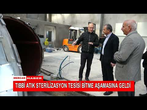 TIBBİ ATIK STERİLİZASYON TESİSİ BİTME AŞAMASINA GELDİ