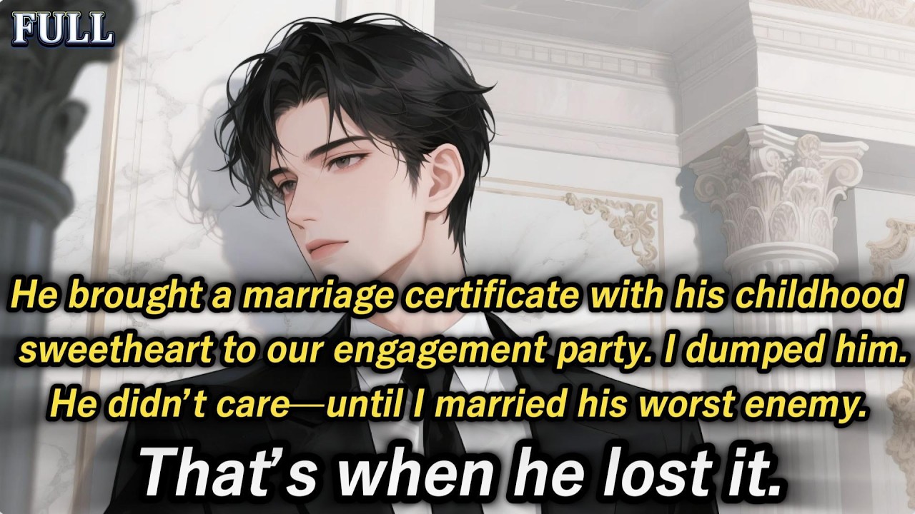 He brought a marriage certificate with his childhood sweetheart to our engagement party.I dumped him