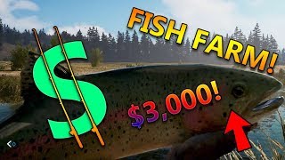 Far Cry 5 *Fun* Best Fish Farming Spot $3000 every 10 Minutes (Alternative Way Of Making Good Money)