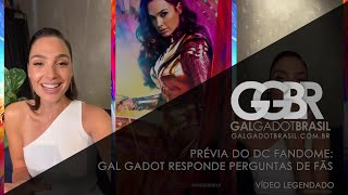 Prévia Do Dc Fandome Gal Gadot Responde Perguntas De Fã Sobre Hd Legendado