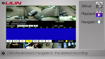 ENG | Basic NVR touch playback tutorial (With Audio Description)